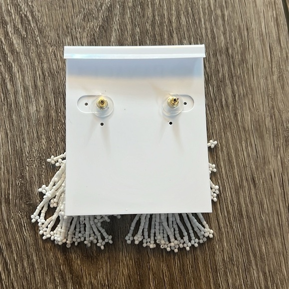 Panacea Beaded Tassel Earrings - Picture 2 of 4